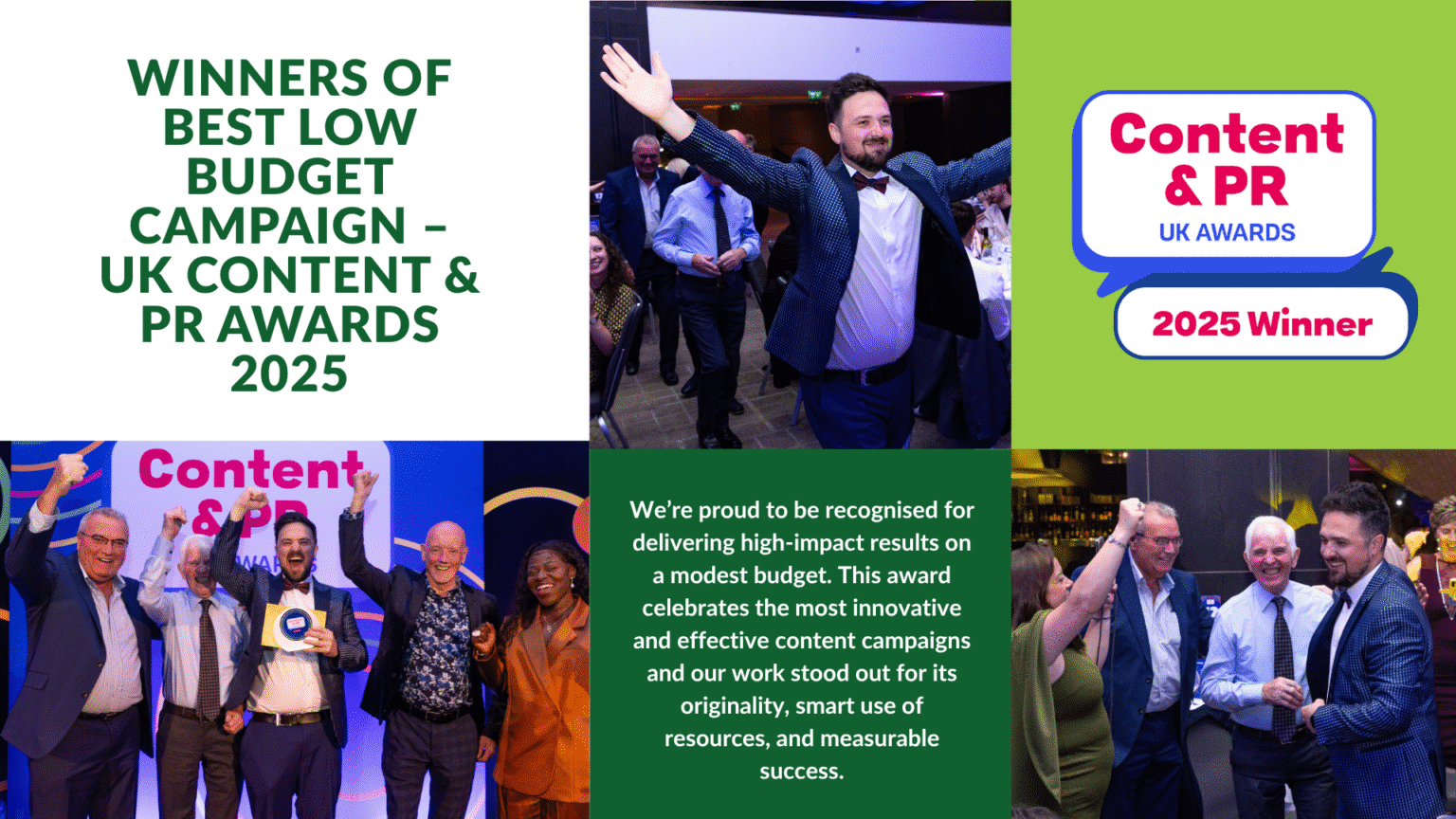 Content & PR UK Award